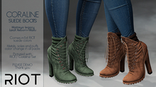 RIOT / Coraline Suede Boot - Fatpack