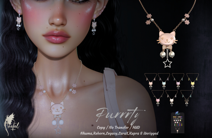 FaeTal - Purrrty Necklace
