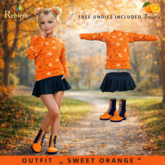 OUTFIT SWEET ORANGE - REBIRTH - free undies