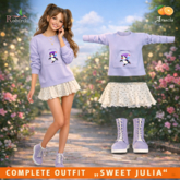OUTFIT SWEET JULIA - REBIRTH - free undies