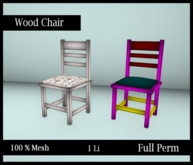 [BB] Mesh- Full Perm- Wood Chair