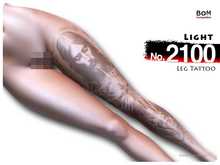 (Leg Tattoo) No.2100 Light
