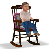 ZOOBY BABY CHERRY ROCKER Pink - BOXED (add)