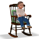 ZOOBY BABY CHERRY ROCKER Green - BOXED (add)