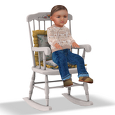 ZOOBY BABY WHITE ROCKER Yellow - BOXED (add)