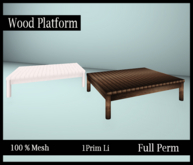 [BB] Mesh- Full Perm- Wood Platform