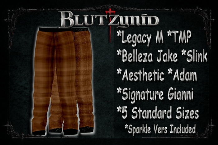 Gingerbread Plaid PJs M