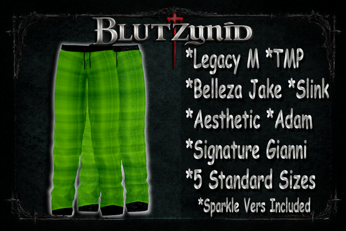 Shamrock Plaid PJs M