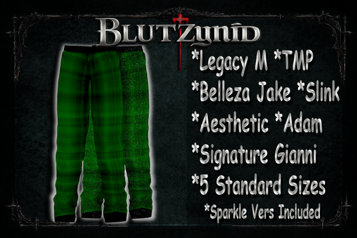 Pine Plaid PJs M