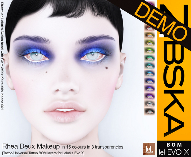 Zibska Evo X ~ Rhea Deux Makeup Demo