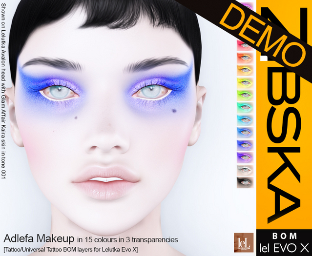 Zibska Evo X ~  Adlefa Makeup Demo