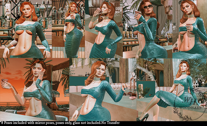 .WOODHAUSE. (Attach Me) - Pearl Pose Set