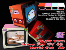 PAON!Retoro TV Catmovie Cat2