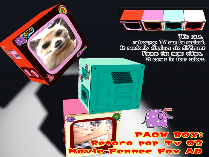PAON!Retoro TV Catmovie Fenecc2
