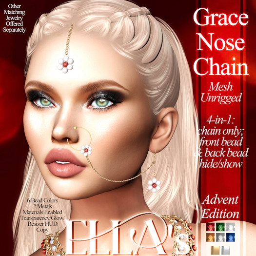 Ella's - Grace Nose Chain Advent
