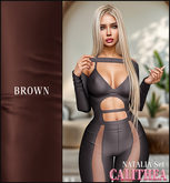 CALITHEA . Natalia Set . Brown