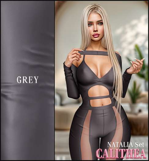 CALITHEA . Natalia Set . Grey