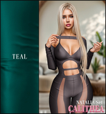CALITHEA . Natalia Set . Teal
