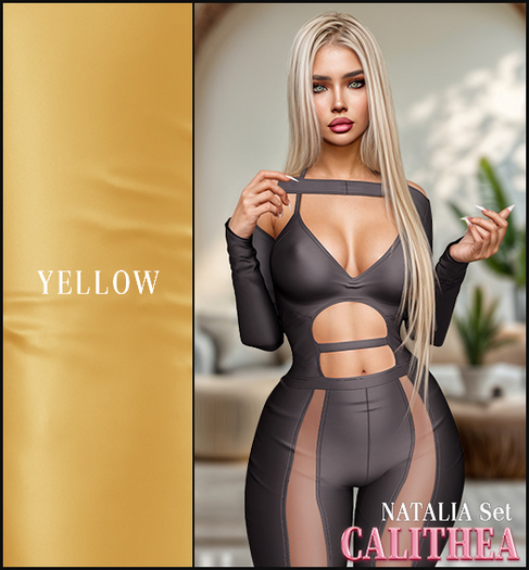 CALITHEA . Natalia Set . Yellow