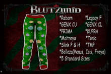 Green Ornament Pjs F