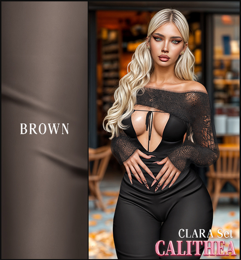 CALITHEA . Clara Set . Brown
