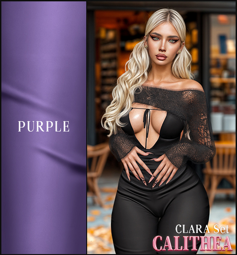 CALITHEA . Clara Set . Purple