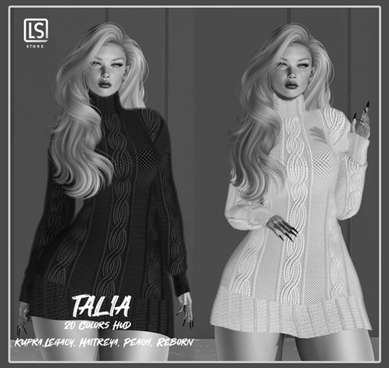 [LS] TALIA DRESS FUR DEMO