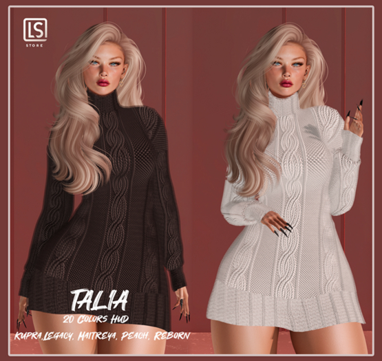 [LS] TALIA DRESS FUR