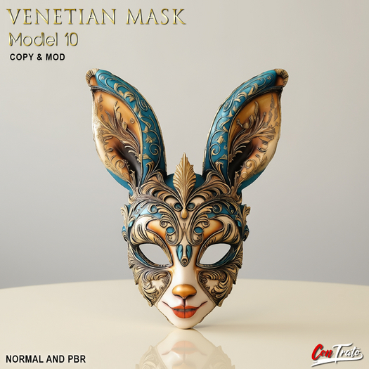 [ConTrato] Venetian Mask Model 10
