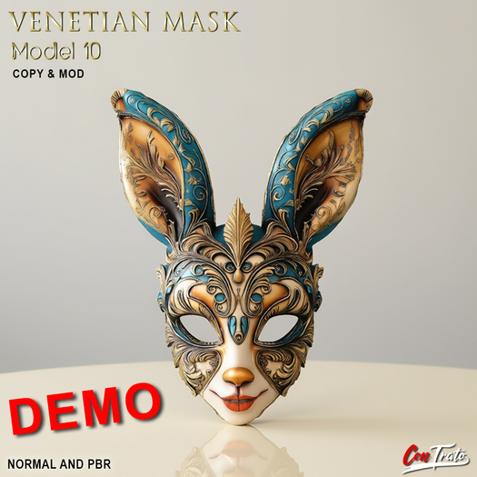 [ConTrato] Venetian Mask Model 10 DEMO