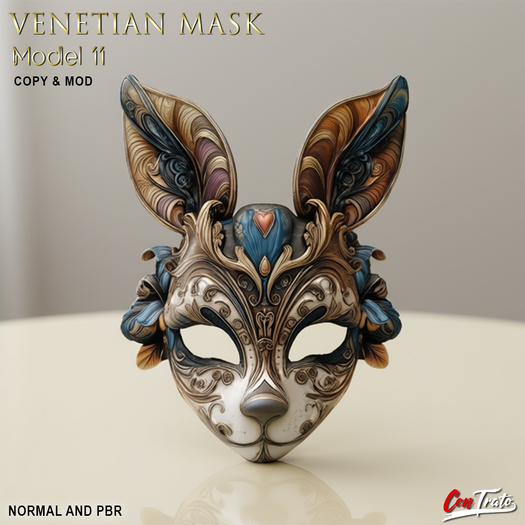 [ConTrato] Venetian Mask Model 11