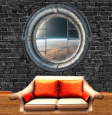 Planetary Landscape Windows - Fenetre - Ventana Winmoon6
