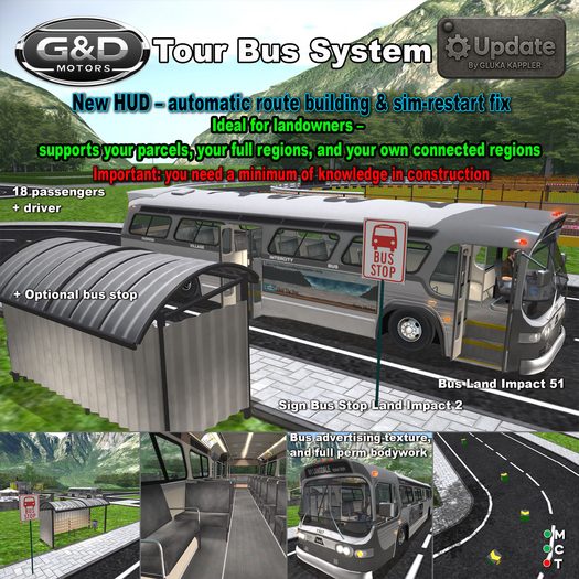 G&D MOTORS Tour Bus System