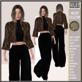 FAKEFUR OUTFIT WITH BOOTS