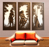 Wall Deco Sticker Mural Amerindien 0ind6