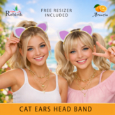 CAT EARS HEAD BAND - REBIRTH and all bodies  -  FREE RESIZER