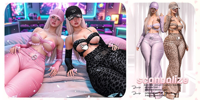 SCANDALIZE DOLLS SET FATPACK