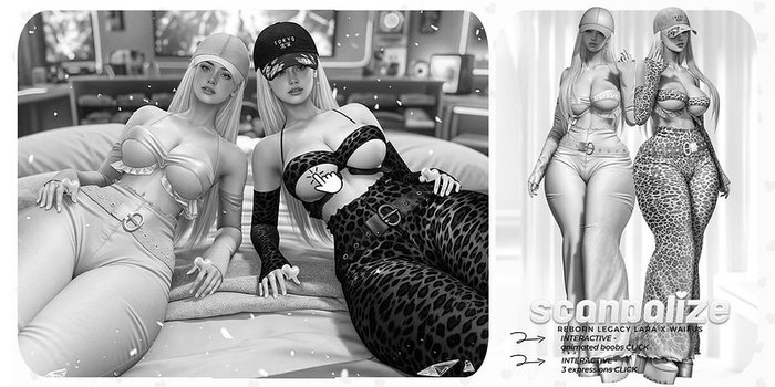SCANDALIZE DOLLS SET DEMO