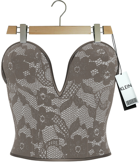 KLEIN''Cathy''Top-Taupe