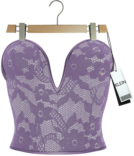 KLEIN''Cathy''Top-Purple