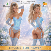 LINGERIE BLUE HEAVEN - REBIRTH MAITREYA BELLEZA LEGACY TONIC - free EYE SHADOWS