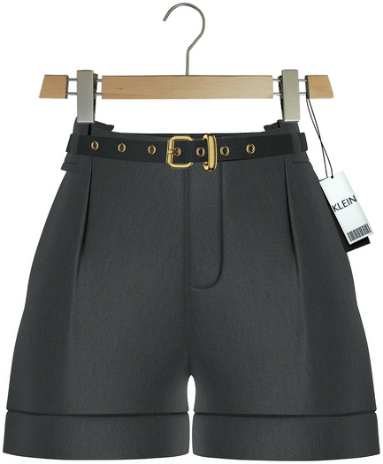 KLEIN''Cathy''Shorts-Grey