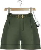 KLEIN''Cathy''Shorts-Moss