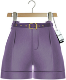 KLEIN''Cathy''Shorts-Purple