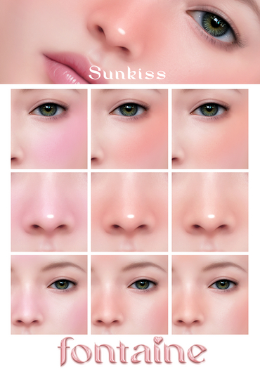 Fontaine Cosmetics - Sunkiss Blush Collection