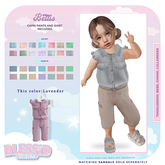 BLESSIDBABIES BELLIS LAVENDER(ADD)