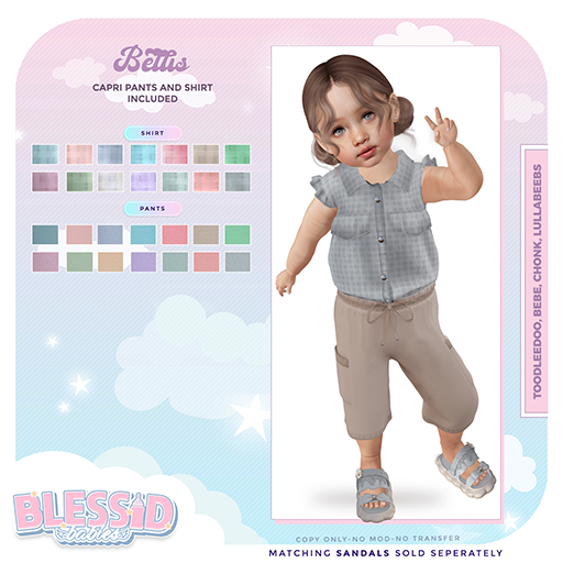 BLESSIDBABIES BELLIS FATPACK (ADD)