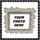 Antique Lace Photo Frame