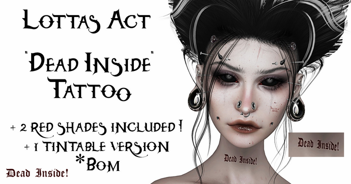 Lottas Act Tattoos :: Dead Inside *BoM
