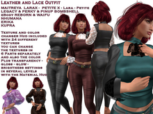 Leather and Lace Outfit (ADD)